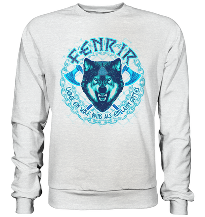 Fenrir Wolf - Premium Sweatshirt