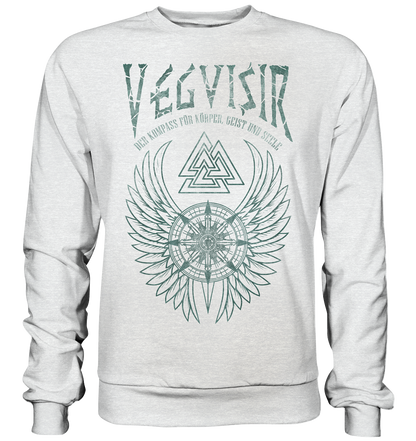 Vegvisir Der Kompass Für Körper, Geist und Seele - Premium Sweatshirt