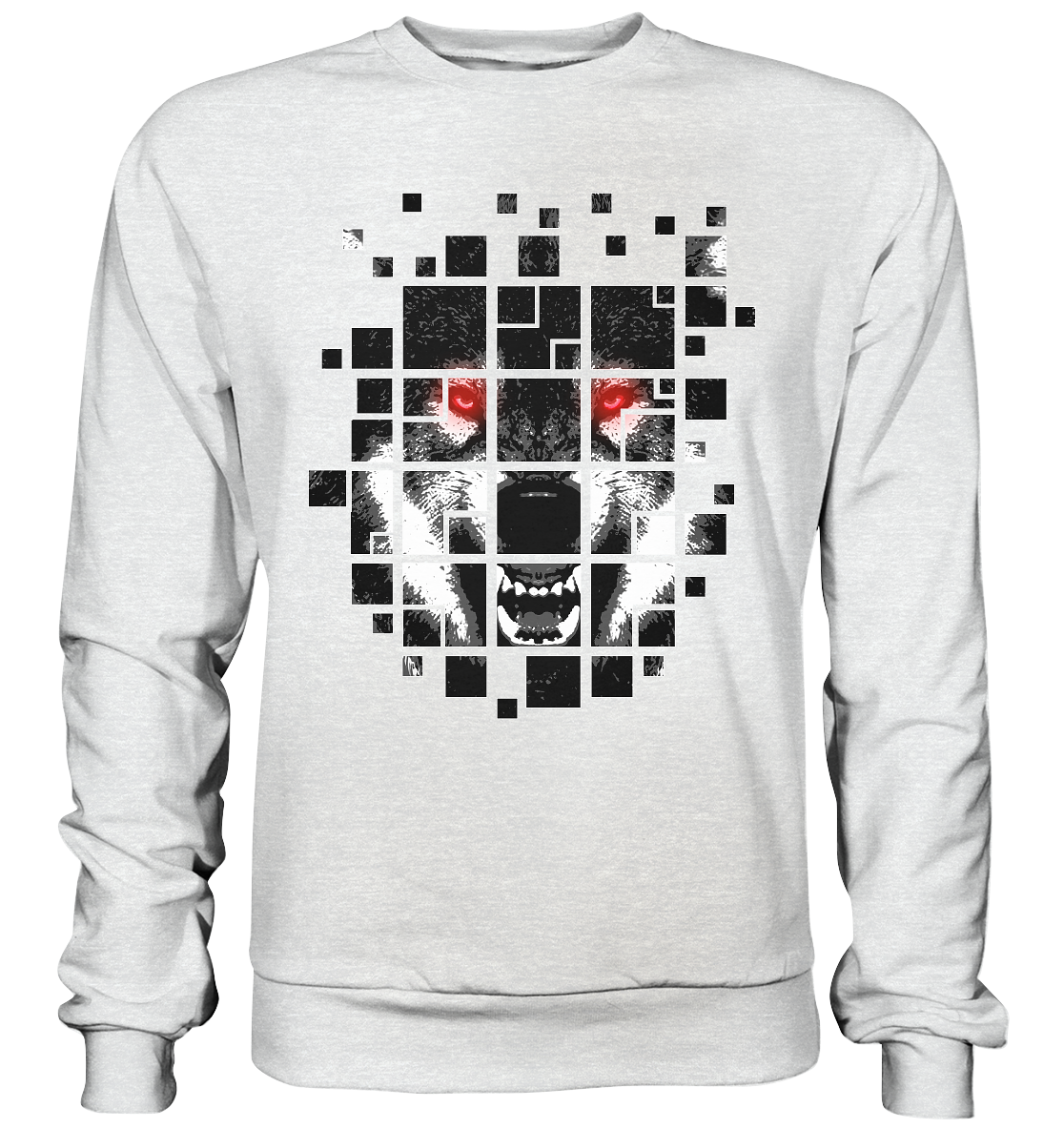 Fenrir Distorted - Premium Sweatshirt