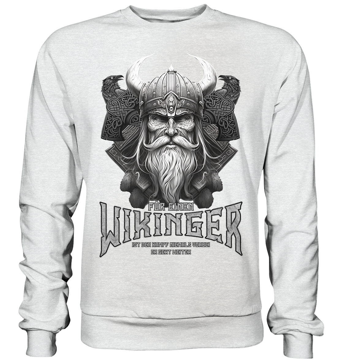 Wikinger Rabe  - Premium Sweatshirt