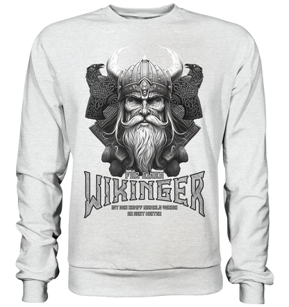 Wikinger Rabe  - Premium Sweatshirt