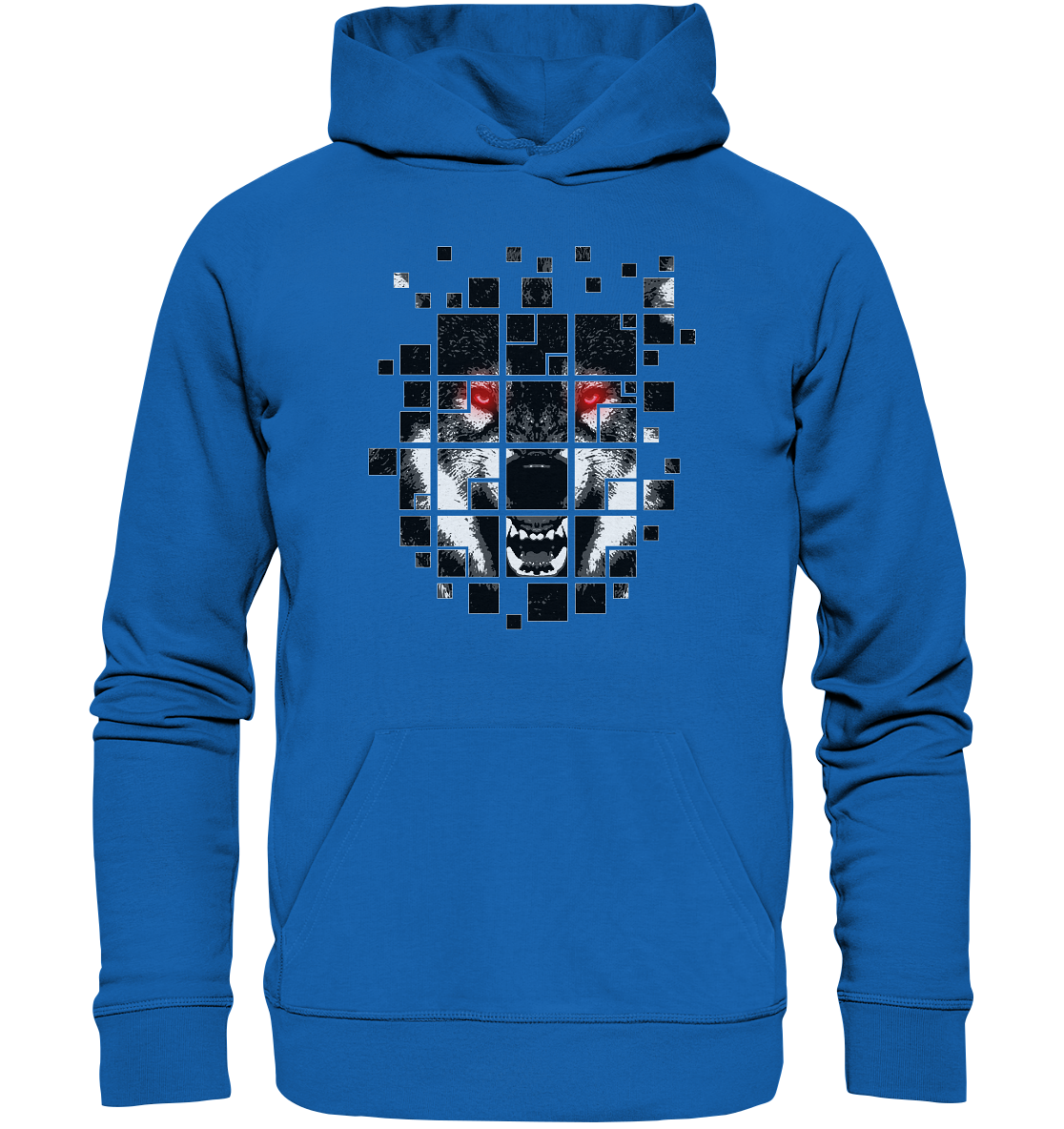 Fenrir Distorted - Premium Unisex Hoodie