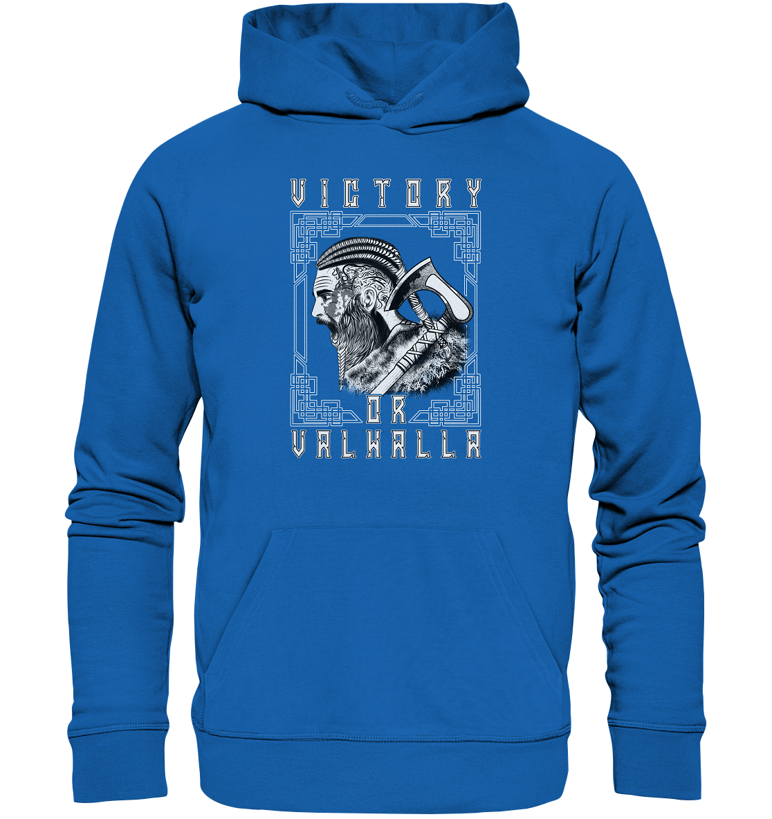 Wikinger Victory or Valhalla  - Premium Unisex Hoodie