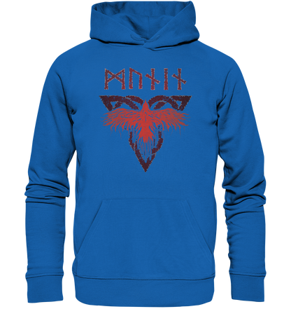 Odins Raben  Munin - Premium Unisex Hoodie