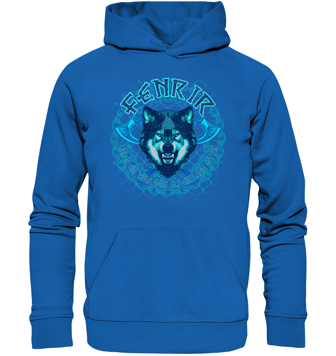 Fenrir Wolf - Premium Unisex Hoodie