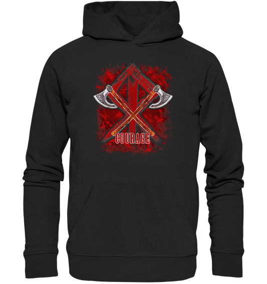 Wikinger Courage - Premium Unisex Hoodie