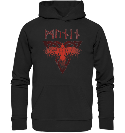 Odins Raben  Munin - Premium Unisex Hoodie