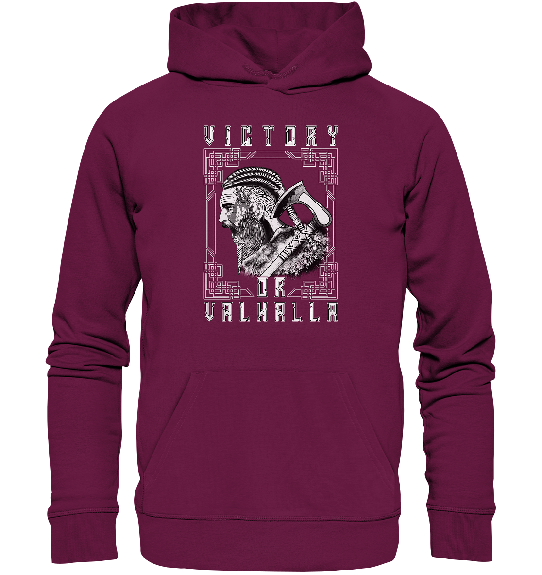 Wikinger Victory or Valhalla  - Premium Unisex Hoodie