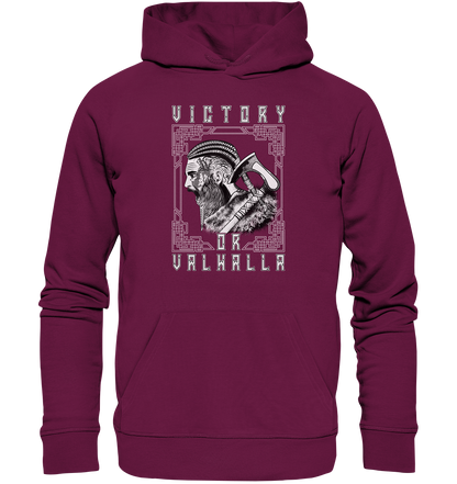 Wikinger Victory or Valhalla  - Premium Unisex Hoodie