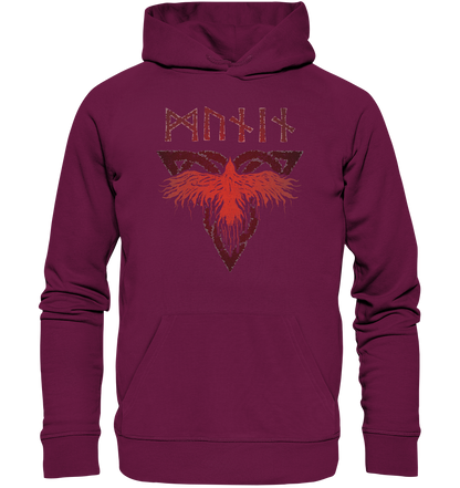 Odins Raben  Munin - Premium Unisex Hoodie