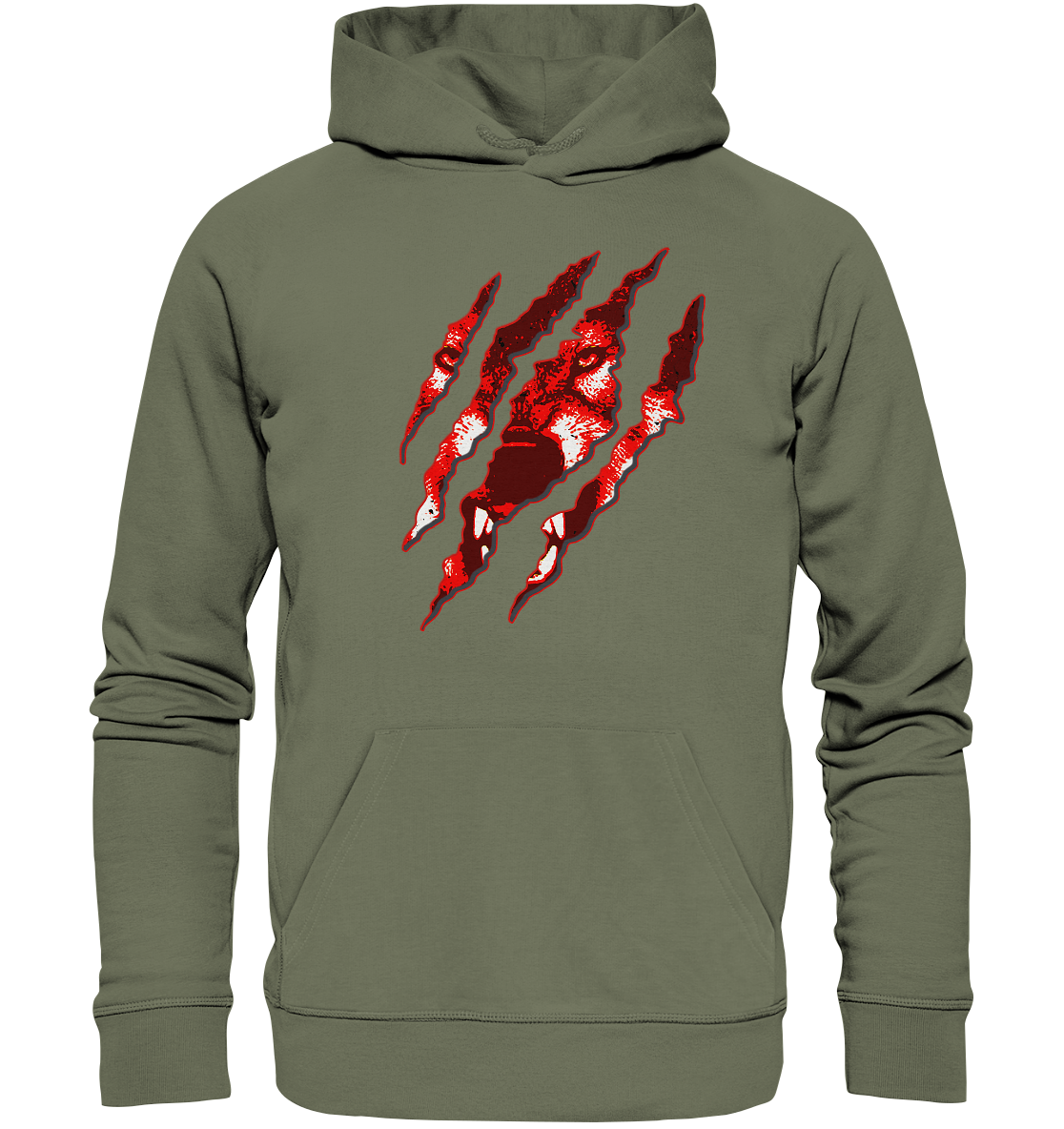 Fenrir Wolf Zerrissen - Premium Unisex Hoodie