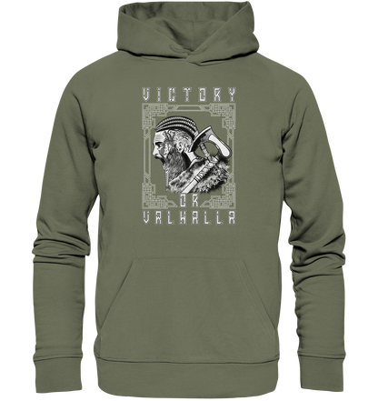 Wikinger Victory or Valhalla  - Premium Unisex Hoodie