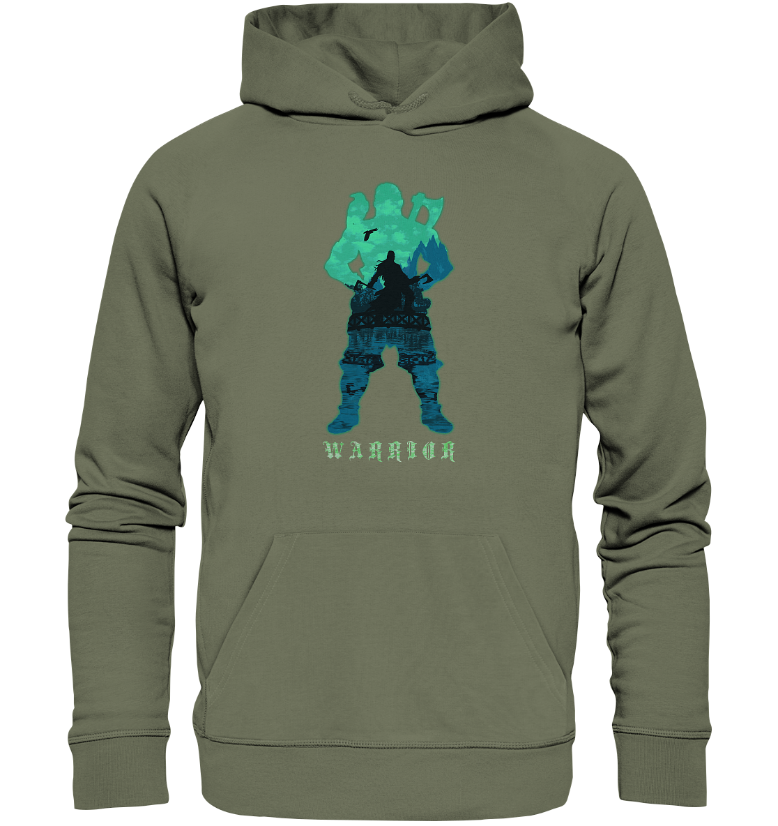 Wikinger Warrior - Premium Unisex Hoodie