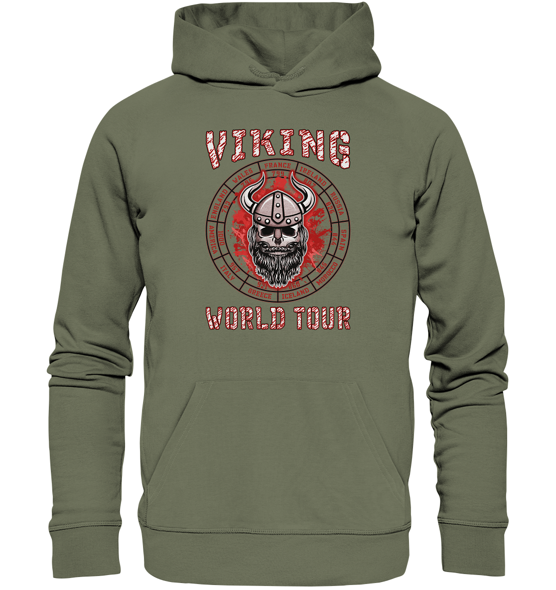 Wikinger-Welttournee  - Premium Unisex Hoodie