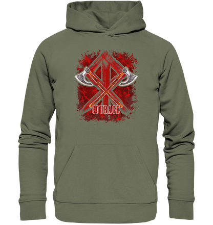 Wikinger Courage - Premium Unisex Hoodie