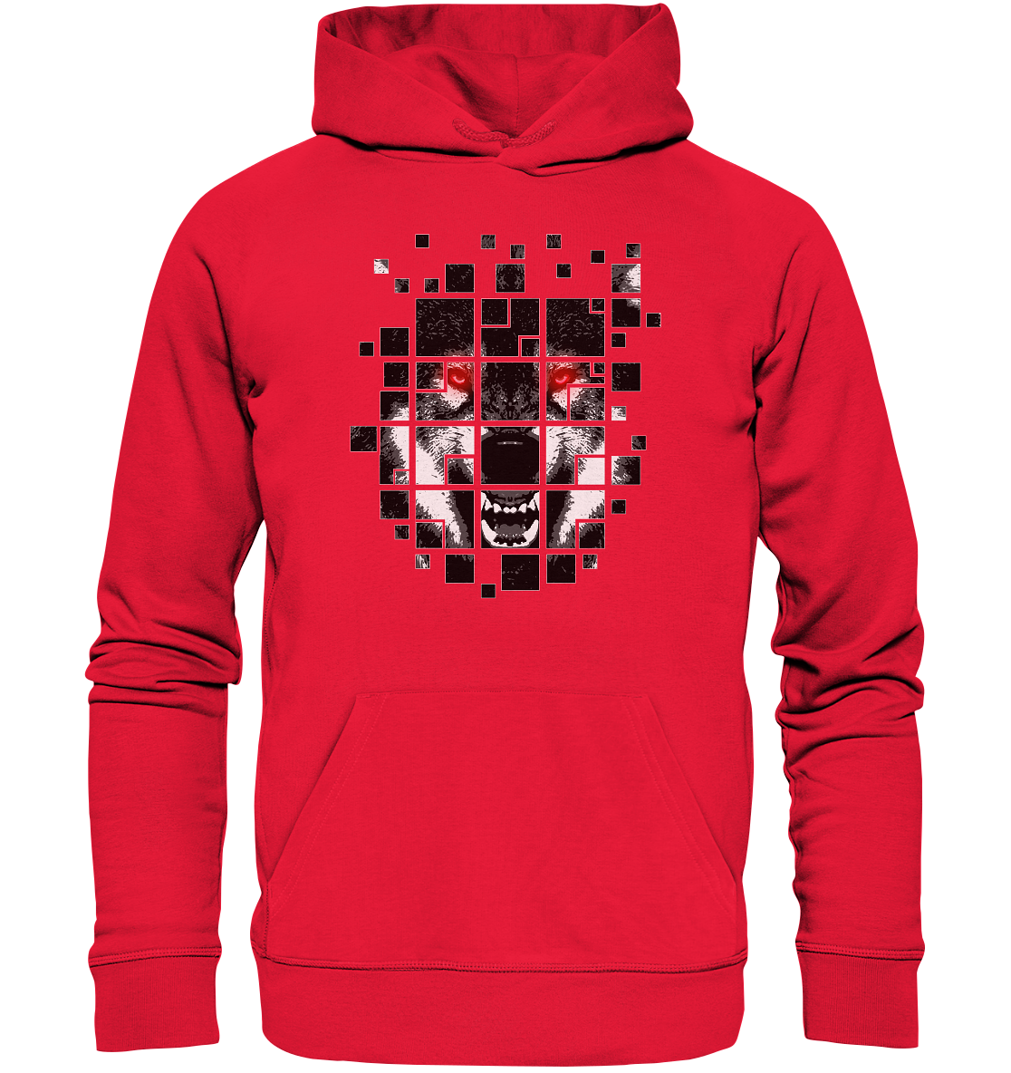 Fenrir Distorted - Premium Unisex Hoodie