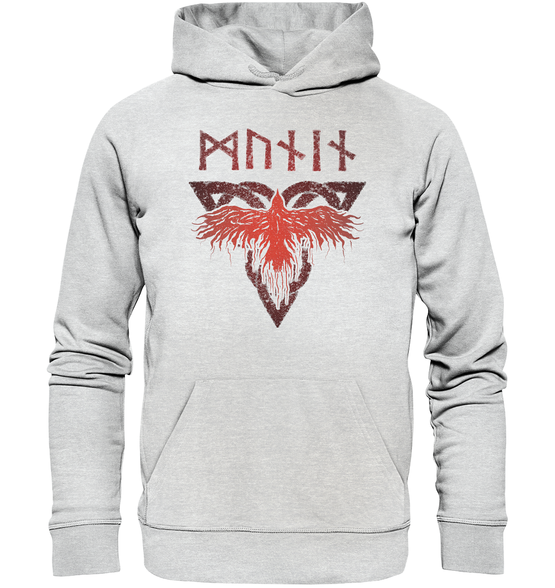 Odins Raben  Munin - Premium Unisex Hoodie